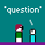 Pixelated character with red cap and green shirt appears in multiple positions across teal background with text and blue shapes.