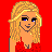 Pixel art Christmas-themed buddy icon featuring a blonde woman in red and green attire with 'Merry Christmas' text on red background.