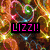 six distinct buddy icons with names overlaid in colored text, each featuring unique backgrounds and styles
