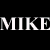 nine pixelated images showing a person's face in various expressions and backgrounds, with text elements including "MIKE" and an "M" symbol