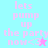 Pixelated text 'lets pump up the party now<3' with a star icon on a split background of cyan, purple, pink, and light blue.