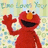 Pixelated red puppet with orange nose waves right hand against patterned background, surrounded by blue text on purple field.