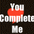 Static pixel art icon featuring white text and a red heart symbol on a dark checkered background.