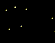 Animated star-shaped icon with three distinct states: a small white star, a large yellow star, and another large yellow star variant against black backgrounds with scattered light dots.