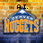 Pixelated icon with brick background and blue dome, displaying orange 'NUGGETS' text under different names above the dome.