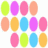 Pixelated of colorful oval shapes with purple text reading "What comes before PART-B?" and "PART-Ayy" on a white background