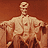 Static pixelated icon of a shirtless male figure with outstretched arms against a solid brown background, rendered in low-resolution 8-bit style with visible dithering and blocky pixels.