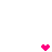 A 5x5 contact sheet of animated frames showing a pink and white pixel art animation with repeated text phrases about a prince getting lost, featuring small heart icons between text blocks.