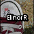 Pixelated buddy icon with four distinct sections: top-left shows a helmeted figure, top-right a yellow character, bottom-left a colorful scene with text, bottom-right empty.