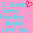 Pixelated cyan text on pink background with red heart symbol, displaying 'I..kinda..Sorta....Possibly....Maybe..Love you.' in two mirrored