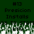 Pixelated green background with repeated text and partial white pixel clusters at the bottom.