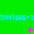 A split-screen icon with green and pink backgrounds displaying 'melissa' text, a heart symbol, and star icons that change color between frames.