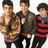 Three pixelated figures stand side-by-side against a white background, with red text on the right reading 'have you been to the year 3000?' in black block letters.