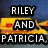 Animated text sequence over a yellow truck background with blue sky, displaying names and phrases in white block letters on black rectangles.