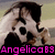 Pixelated image of a character with dark hair and light skin, featuring a pink text overlay reading 'AngelicaB3' at the bottom.