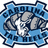Pixelated blue and white icon with stylized text reading "BATTLESHIP" above a central star, surrounded by gray ship silhouettes on a light blue background.