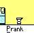 Animated pixel art sequence showing a character interacting with a toilet and sink in a bathroom, displaying text like "Prank," "HAHA," "+FLUSH+", "AHH!!!", and "IT BURNS!".