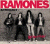 Static pixelated icon featuring red text at the top and four stylized figures below against a gray background.