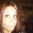 A split-screen image with a pixelated photo of a person on the left and blue text on an orange background on the right.