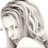 Static grayscale icon of a person with short hair and visible facial features, rendered in low-resolution pixel art style on white background.