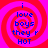 A static image with a red and pink spiral background displaying blue text reading "i love boys they r HOT" in four identical quadrants.