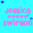 identical pink text 'jessica swirson' with heart symbols and blue stars on a cyan background, showing slight star position variations across repeated