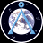 A 48x48 pixel buddy icon featuring a circular space-themed design with an anchor over Earth on the left and green text reading "Original Icons .com" on the right, displayed as a contact sheet of two frames.