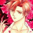 A 48x48 pixel buddy icon split into two frames showing a character with red hair and white clothing on the left, and text reading "Anime IM" and "com" on the black background right frame.