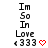 Pixelated text and symbols arranged in a with red heart icons, showing consistent visual elements