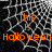 Black background with white spiderweb pattern and orange text reading "This Is Halloween" in three lines.