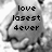 Black-and-white pixelated image of two hands holding a heart shape with overlaid text reading 'love laset 4ever' and 'u'll both always B in my HEART', plus 'BROCK & SCHUYLER' below.