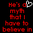 Red pixelated text on black background with a white heart symbol replacing the 'o' in 'a' on the left side.