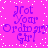 A static image with a bright pink background and scattered white dots, featuring repeated purple text reading "Not Your Ordinary Girl" in a stylized font.