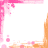 20 pixelated text-based icons with pink and orange borders, displaying evolving variations of 'THE HIRST IS OVER' in different colors and lettering styles