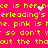 Yellow pixelated text on bright pink background with two small white heart animations, repeating text about 'pink' and 'her' with partial phrases.