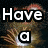 Animated icon with fireworks background and text reading 'Have a fun 4th of July! from Amy' in white block letters.