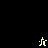 Pixelated icon with two distinct states showing text list of names and a small figure, one state has white background, the other dark gray.