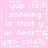 Pixelated text on pink background with repeated phrases and symbols in white, forming a wordwall of animated content.