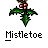 A 3x3 contact sheet of pixel art animated frames featuring mistletoe and kissing characters with visible animation effects like motion blur and frame transitions.