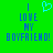 Green background with blue pixelated text reading "I LOVE MY BOYFRIEND!" and a cyan heart symbol above the word I on the left side.