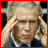 identical pixelated images showing a person with hands on head, red devil horns, and 'ANTICHRIST' text at bottom, with one frame missing