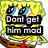 Animated sequence showing Spongebob Squarepants transitioning from a worried expression to smiling, with text overlays and the Hulk's body appearing.
