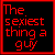 Animated contact sheet of a 5x4 grid showing sequential frames of an AIM buddy icon with red text, 'AXE' logo, and evolving heart symbols on black background.