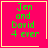 Four identical pink square icons with yellow borders display green text reading 'Jen and David 4 ever' plus a small symbol in the bottom-right corner of one icon.