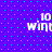 Pixelated blue background with cyan dots and white text reading "10 win!" in four repeated positions.