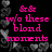 Pixelated pink text on black background with gray floral border, displaying partial phrases about life without a specific person.
