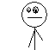 Pixelated stick figure with circular head and straight mouth appears twice on white background, one above gray rectangle, text reads "dude..." and "shut up."