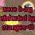 Pixelated image with red text reading 'were b-ing abducted by oranges <3' over a brown background featuring a rainbow, yellow starburst, and pink/purple accents.