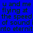 Blue background with black text repeating 'u and me flying at the speed of sound i into eternity' in a pattern, some sections highlighted in pink