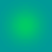Four green circular gradients arranged in a on a teal background, each with soft edges and no visible text or additional elements